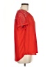 Apt. 9 100% Polyester Red Short Sleeve Blouse Size M - photo 4