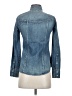 J.Crew 100% Cotton Blue Denim Jacket Size 00 - photo 2