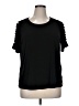 MICHAEL Michael Kors Black Short Sleeve Top Size 1X - photo 1