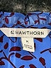 41Hawthorn 100% Polyester Animal Print Blue Short Sleeve Blouse Size M - photo 7