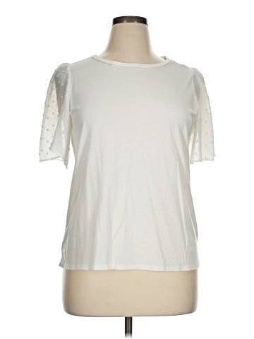 Ann Taylor LOFT Outlet Short Sleeve Top (view 1)