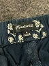 Madewell 100% Viscose Hearts Blue Shorts Size M - photo 3