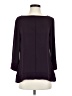 Ann Taylor 100% Polyester Purple 3/4 Sleeve Blouse Size S - photo 1