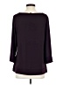 Ann Taylor 100% Polyester Purple 3/4 Sleeve Blouse Size S - photo 2