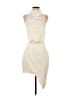 Elliatt Solid Ivory Cocktail Dress Size S - photo 1