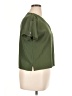 ChicMe 100% Polyester Green Short Sleeve Top Size XL - photo 4
