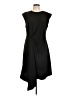 H&M 100% Polyester Solid Black Cocktail Dress Size L - photo 1