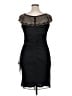 MSK 100% Polyester Black Cocktail Dress Size 12 - photo 2