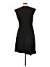 H&M 100% Polyester Solid Black Cocktail Dress Size L - photo 2