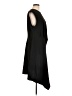 H&M 100% Polyester Solid Black Cocktail Dress Size L - photo 4
