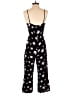 Unbranded Floral Black Jumpsuit Size S (estimated) - photo 2