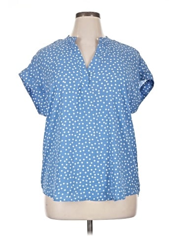 Cynthia Steffe Short Sleeve Blouse (view 1)