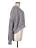 Splendid 100% Cotton Metallic Gray Pullover Sweater Size M - photo 4