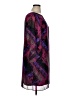 AGB 100% Polyester Graphic Purple Cocktail Dress Size 14 - photo 4