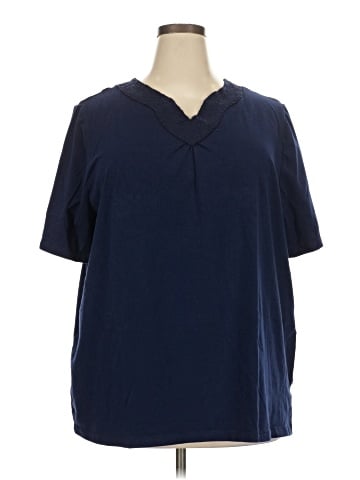 Liz & Me Short Sleeve Henley (view 1)