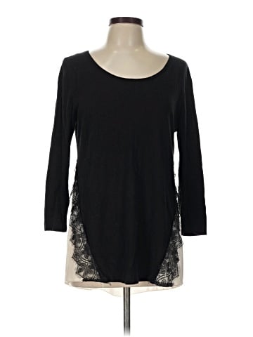 August Silk 3/4 Sleeve Top (view 1)