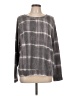Nine Britton Gray Long Sleeve Top Size L - photo 1