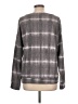 Nine Britton Gray Long Sleeve Top Size L - photo 2