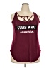 Wound Up Burgundy Tank Top Size XXL - photo 1