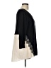 August Silk Black 3/4 Sleeve Top Size L - photo 4