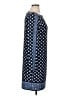 MICHAEL Michael Kors Polka Dots Blue Casual Dress Size XL - photo 4