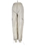 Unbranded 100% Polyester Ivory Cargo Pants Size S (estimated) - photo 2