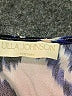 Ulla Johnson 100% Viscose Animal Print Blue 3/4 Sleeve Blouse Size 8 - photo 7