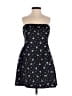 WeWoreWhat 100% Polyester Stars Black Cocktail Dress Size 6 - photo 1