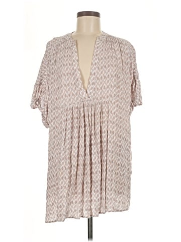 Olivaceous Short Sleeve Blouse (view 1)