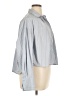 Rag & Bone 100% Cotton Stripes Blue Gray Long Sleeve Blouse Size XL - photo 4