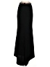 Unbranded Solid Black Formal Skirt Size 4 - photo 2