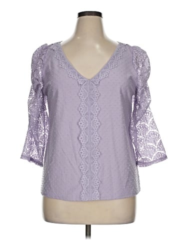 Belldini 3/4 Sleeve Blouse (view 1)