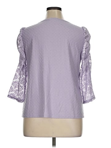 Belldini 3/4 Sleeve Blouse (view 2)
