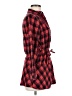 HEATHER Plaid Red Long Sleeve Button-Down Shirt One size - photo 4