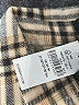 Old Navy 100% Cotton Plaid Tan Long Sleeve Button-Down Shirt Size 18-24 mo - photo 3