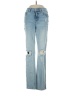 Edgely Hearts Blue Jeans Size 0 - photo 1