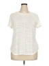 Liz Claiborne Ivory Short Sleeve Top Size XXL - photo 1