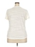 Liz Claiborne Ivory Short Sleeve Top Size XXL - photo 2