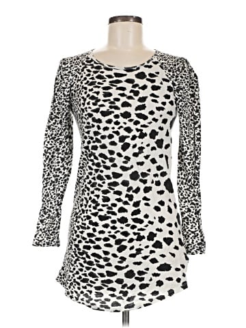 Zara Basic 3/4 Sleeve T-Shirt (view 1)