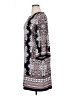 Studio One Paisley Black Casual Dress Size XL - photo 5