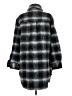 Time and Tru Plaid Gray Coat Size S - photo 2