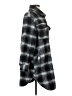 Time and Tru Plaid Gray Coat Size S - photo 4