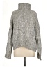 MNG Tweed Gray Turtleneck Sweater Size 6 - photo 1