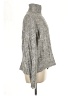 MNG Tweed Gray Turtleneck Sweater Size 6 - photo 4