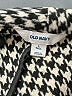 Old Navy 100% Polyester Houndstooth Black Coat Size L (tall) - photo 3