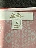 Lilly Pulitzer 100% Polyester Orange Sleeveless Blouse Size 12 - photo 7