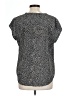 Fun2Fun 100% Polyester Black Short Sleeve Blouse Size L - photo 2