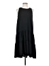 Caslon 100% Polyester Solid Black Casual Dress Size S - photo 1