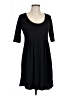 Yala Solid Black Casual Dress Size L - photo 1