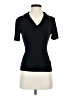 Poetsky Black Short Sleeve Top Size S - photo 1